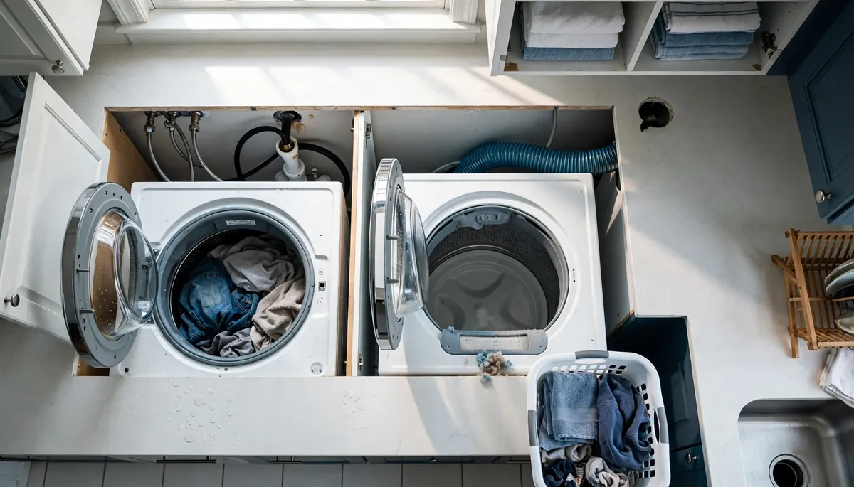Washer and Dryer in the Kitchen: Is It a Good Idea?